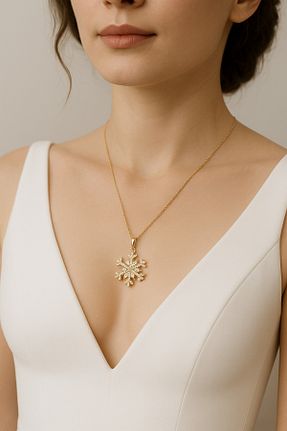 گردنبند استیل ( فولاد ) سفید زنانه استیل (فولاد) glanssieraad - کد 936779541
