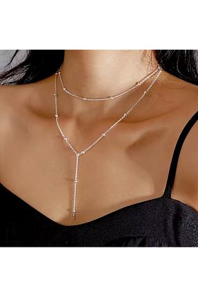 گردنبند استیل ( فولاد ) طوسی استیل (فولاد) derokas - کد 936809164