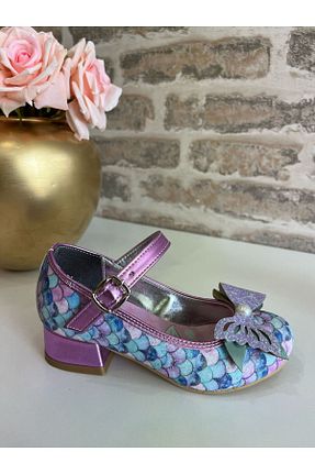 کفش مجلسی رنگی بچه گانه پارچه ای ROSE SHOES KİDS - کد 931849292