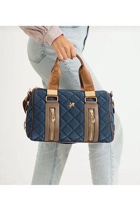 کیف دوشی سرمه ای زنانه چرم مصنوعی ST Bags - کد 936815349