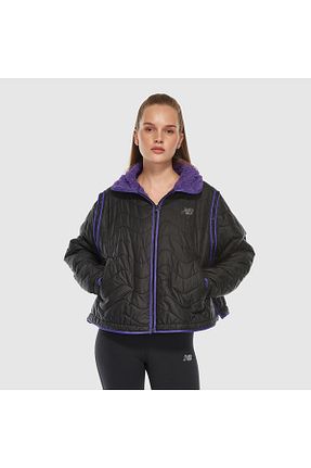 کاپشن اسپرت مشکی زنانه رگولار New Balance - کد 782092024