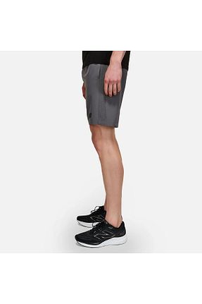 شلوارک و برمودا طوسی مردانه رگولار New Balance - کد 822638564