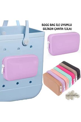 کیف پول بنفش زنانه ابعاد کوچک GECEDENİZ - کد 936824117