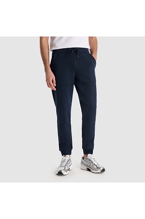 شلوار کرمگن آبی مردانه پاچه زیپ دار New Balance - کد 933440320