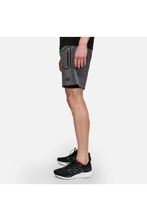 شلوارک و برمودا طوسی مردانه رگولار New Balance - کد 822638633