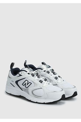 کفش پیاده روی سفید زنانه چرم مصنوعی New Balance - کد 780624044