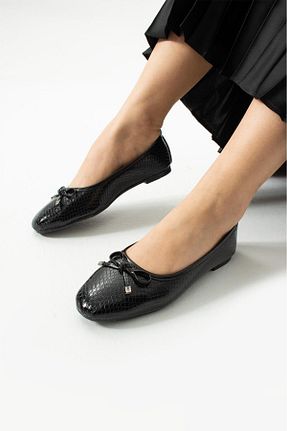 بابت مشکی زنانه چرم لاکی redtan - کد 899210943