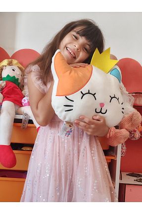 اسباب بازی مخملی نارنجی بچه گانه 20 cm tosbai - کد 853420966