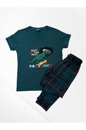 ست لباس راحتی سبز بچه گانه چاپی Pajama Shop - کد 936864300