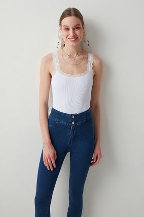 ساق شلواری آبی زنانه جین Penti - کد 35627457