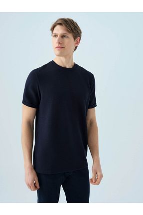 تیشرت مشکی مردانه یقه دوچرخه Loft - کد 926125796
