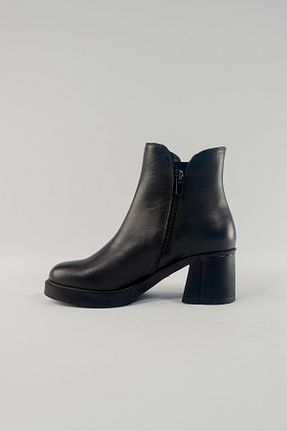 بوت / نیم بوت مشکی زنانه جیر Velune - کد 885277451