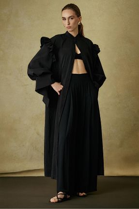 لباس حجاب مشکی زنانه رگولار Touche Prive - کد 930528206