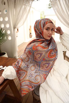 شال رنگی زنانه ابریشم Silk Home - کد 936915155