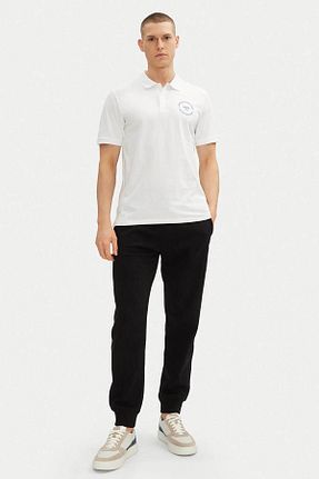 تیشرت سفید مردانه یقه پولو Jack & Jones - کد 936903671