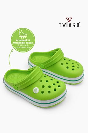 دمپائی سبز بچه گانه پلی اورتان Twingo - کد 820930817