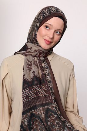 شال رنگی زنانه پلی استر LuvenSara - کد 936925262