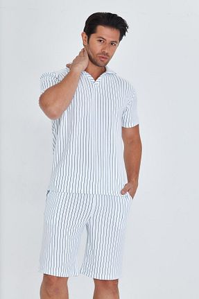ست کرمکن اسپرت سفید مردانه پنبه ای TRENDHİLL - کد 937230927