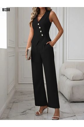 ست بالاتنه و پائین تنه مشکی زنانه بافتنی Kokosh moda - کد 937165290
