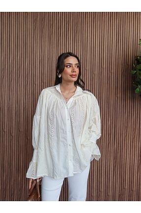 پیراهن نباتی زنانه اورسایز ESRAHELVACI - کد 934473728