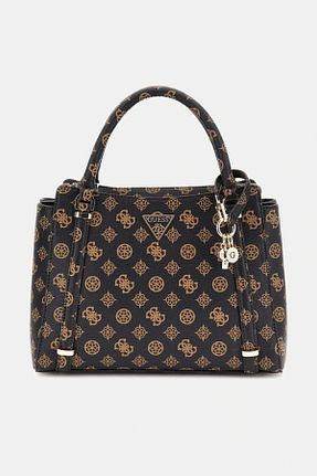 کیف دوشی بژ زنانه چرم مصنوعی Guess - کد 905547152