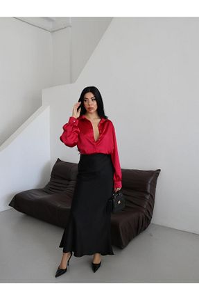 پیراهن سفید زنانه رگولار Appleline - کد 937214270