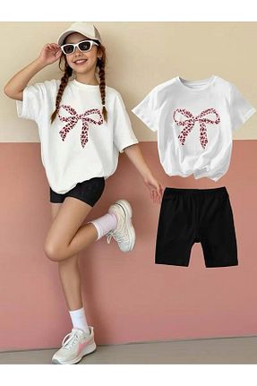 ست بالاتنه و پائین تنه رنگی بچه گانه بافت MORNİNG KİDS - کد 937253945