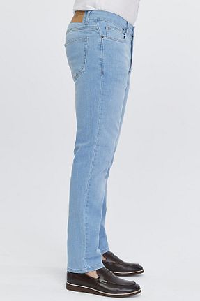 شلوار جین آبی مردانه پاچه لوله تفنگی CEDY DENIM - کد 305781436