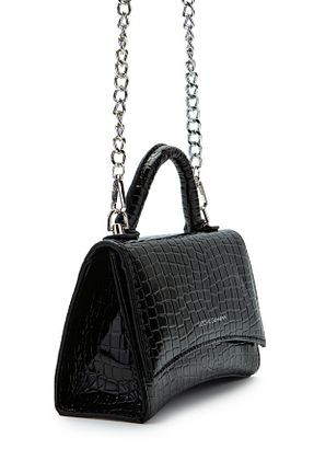 کیف دوشی مشکی زنانه چرم مصنوعی minebag - کد 937261485