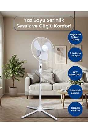 پنکه سفید Ayaklı Bright Elegance - کد 932110148