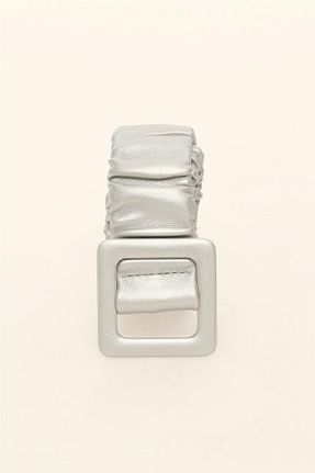 کمربند طوسی زنانه چرم مصنوعی Home Store - کد 937279147