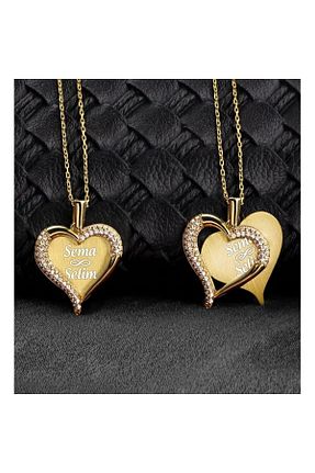 گردنبند نقره طلائی زنانه 925 عیار Şimal Silver - کد 669846027