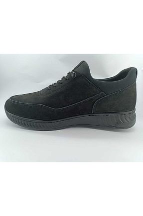 کفش کژوال مشکی مردانه نبوک HİSAŞ - کد 937310849