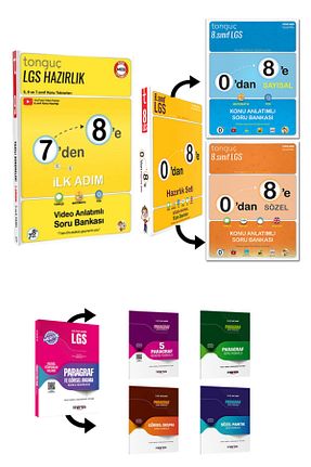 درسی و کتب کمک آموزشی Tonguç Yayınları - کد 834718945