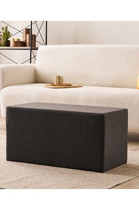 پوف و نیمکت طوسی 80 x 40 FAVORA - کد 937313452