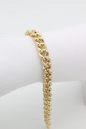 دستبند استیل (فولاد) طلائی زنانه استیل (فولاد) XUPING JEWELRY - کد 851667035