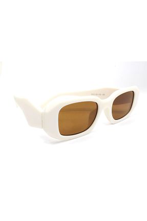 عینک آفتابی سفید زنانه UV400 JULIANO - کد 366875689