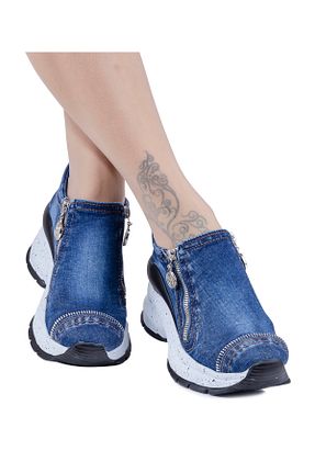 کفش کژوال آبی زنانه پلی اورتان Butik - کد 937362532