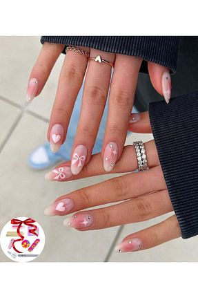 ناخن مصنوعی و اکسسوری صورتی ROSALIND - کد 848209438