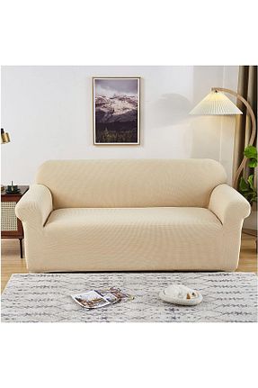کاور مبل قهوه ای پلی استر Bright Home - کد 765948872