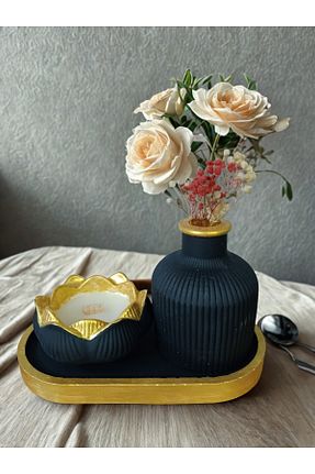 اجسام تزئینی و بیبلو مشکی 9 x 18 crafts tasarım atölyesi - کد 937394203