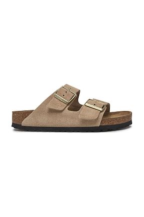 صندل اسپرت بژ زنانه چرم خالص Birkenstock - کد 928352828