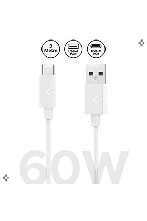 کابل شارژر سفید Spigen - کد 932986639