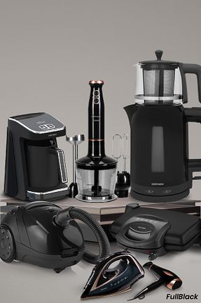 ست الکترونیک جهیزیه مشکی GoldMaster - کد 384275770
