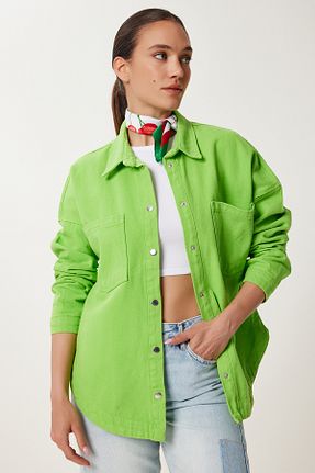 کت سبز زنانه Comfort Happiness İstanbul - کد 935481845