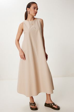 لباس بژ زنانه بافتنی Happiness İstanbul - کد 935481778