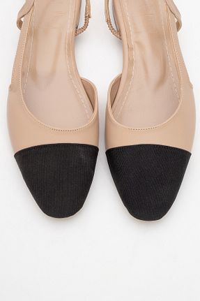 بابت بژ زنانه چرم مصنوعی luvishoes - کد 813923708