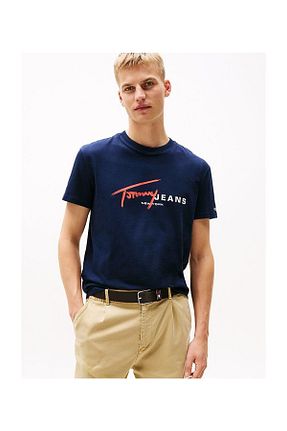تیشرت مشکی مردانه Fitted Tommy Hilfiger - کد 920761943