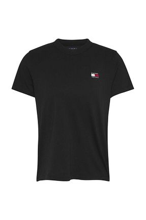 تیشرت مشکی زنانه Fitted Tommy Hilfiger - کد 884194391
