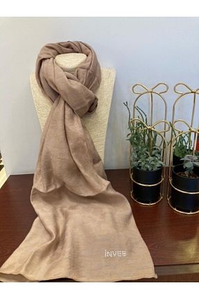 شال قهوه ای زنانه Invee - کد 207838018